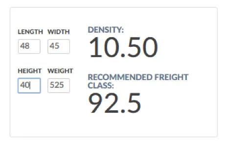 Getting Freight Class Right