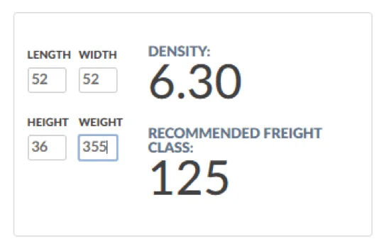Getting Freight Class Right