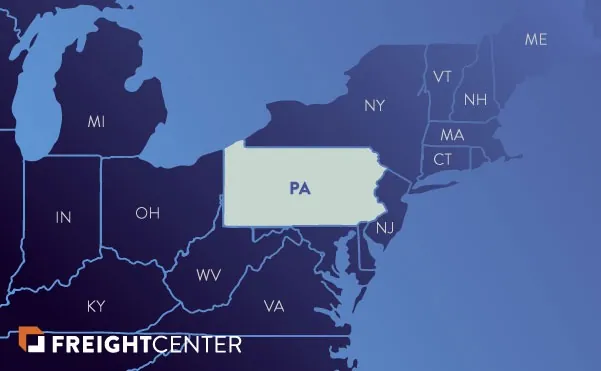 Pennsylvania Freight Shipping